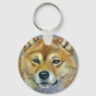 Chaveiro Shiba Inu Dog Art - Suki