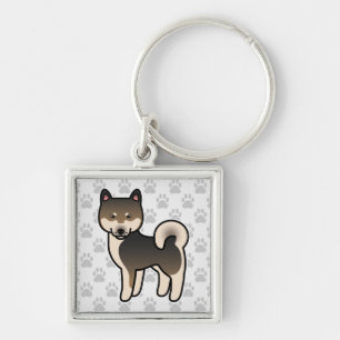 Chaveiro Shiba Inu Sesame