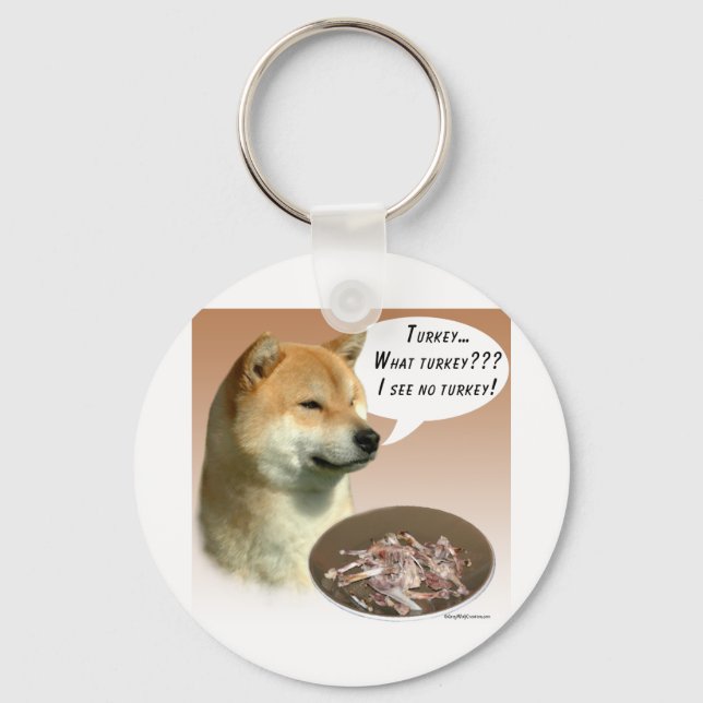 Chaveiro Shiba Inu Turquia (Frente)
