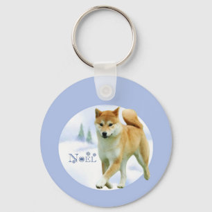 Chaveiro Shiba Noel