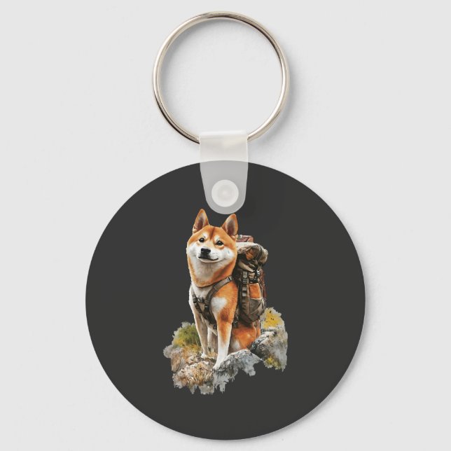 Chaveiro Shiba Pitbull Inu (Frente)
