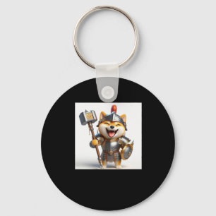 Chaveiro Shiba Warrior #5 Hammer Sticker