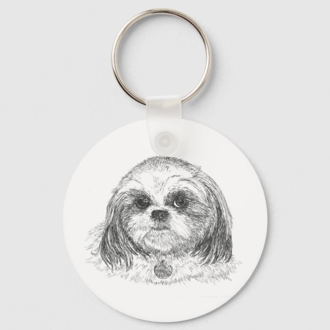 Chaveiro Shih Tzu (Frente)