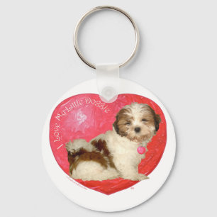 Chaveiro Shih Tzu Dia de os namorados