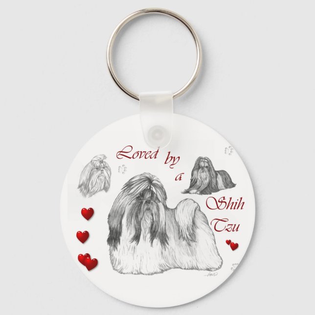 Chaveiro Shih Tzu Lovers (Frente)