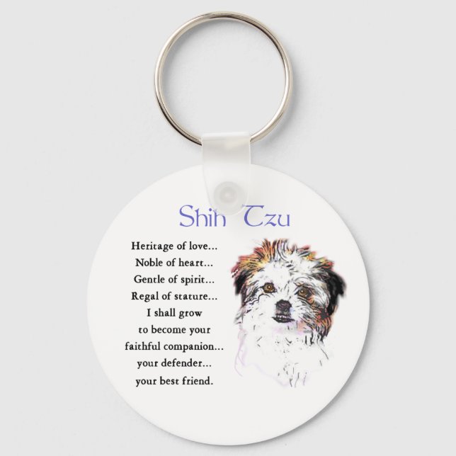Chaveiro Shih Tzu Lovers (Frente)