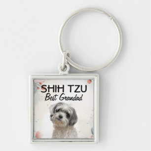 Chaveiro Shih Tzu Melhor Avô