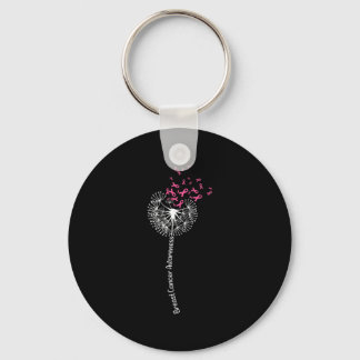 Chaveiro Shirt Breast Cancer Awareness Flower Pink