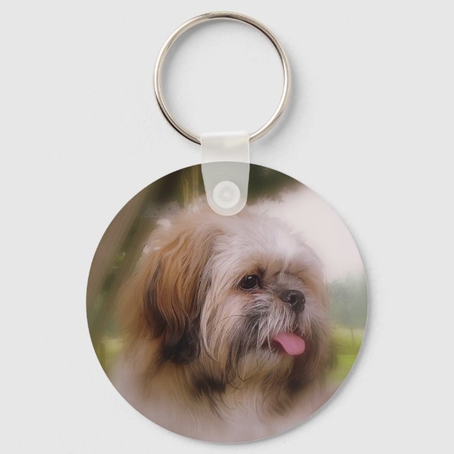 Chaveiro Shitzu LUV (Frente)