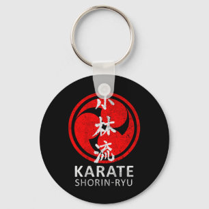 Chaveiro Shorin Ryu Karate Símbolo Kanji Japão Arte Marcial