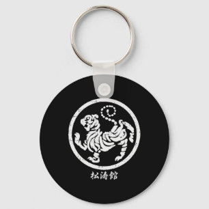 Chaveiro Shotokan Tiger Karate Símbolo de Artes Marciais Ho