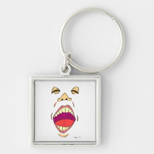 chaveiro "Shout" (Frente)