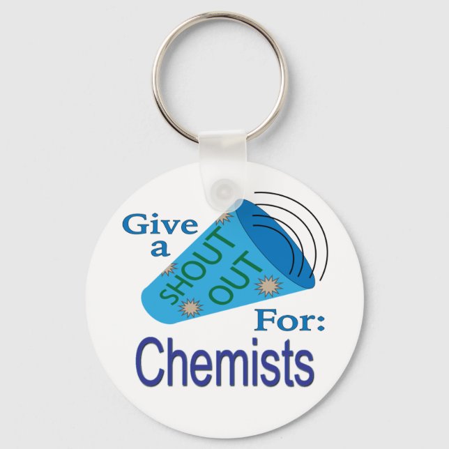 Chaveiro Shout for Chemists (Frente)