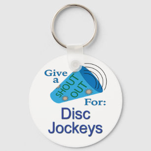 Chaveiro Shout for Disk Jockeys