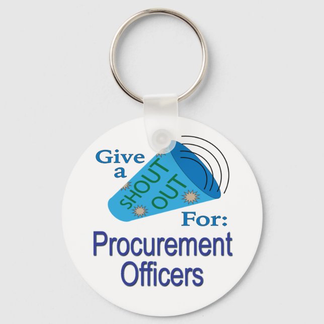 Chaveiro Shout for Procurement Officer (Frente)