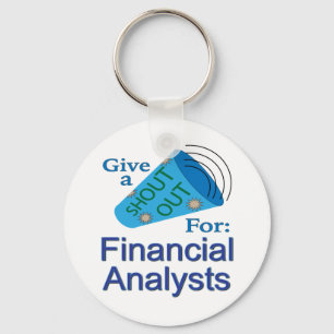 Chaveiro Shout para analistas financeiros
