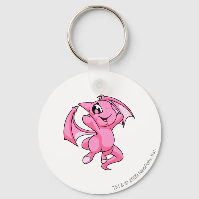 Chaveiro Shoyru Pink (Frente)