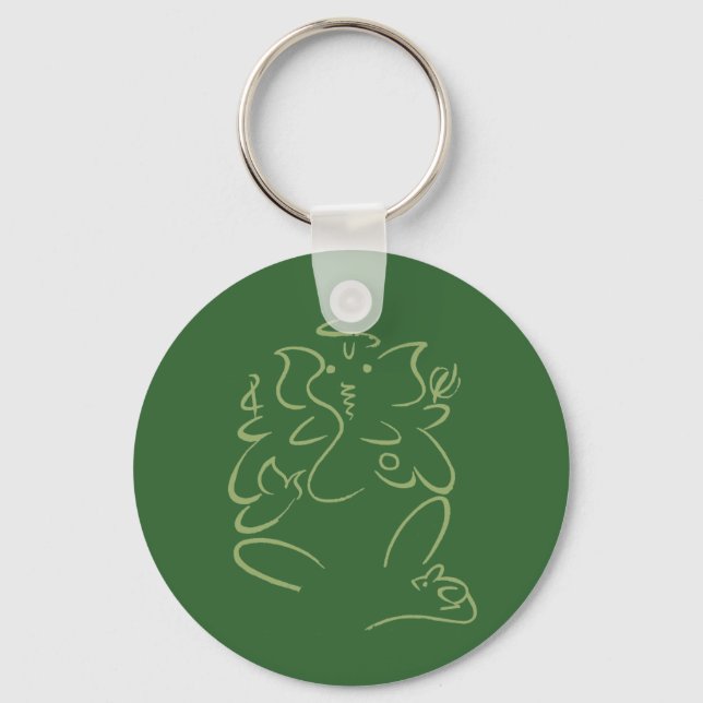 Chaveiro Shree Ganesh (Frente)