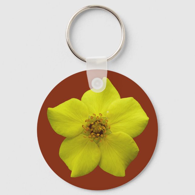 Chaveiro Shrubby Cinquefoil #1 (Frente)