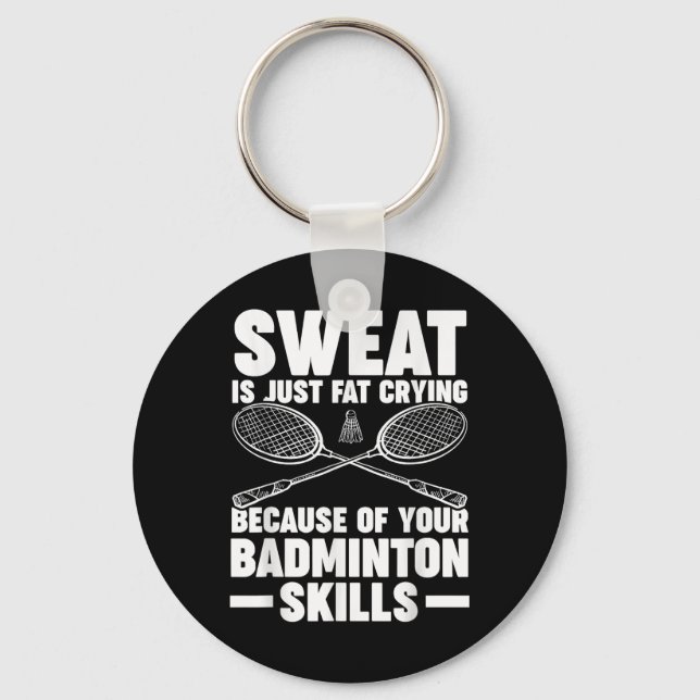 Chaveiro Shuttle Badminton (Frente)