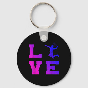 Chaveiro Shuttle Squash Womens Badminton Mens