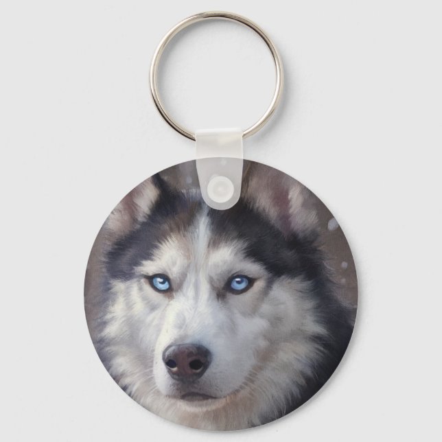 Chaveiro Siberian Husky (Frente)
