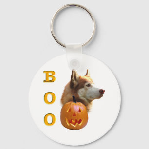 Chaveiro Siberian Husky (vermelho) Boo