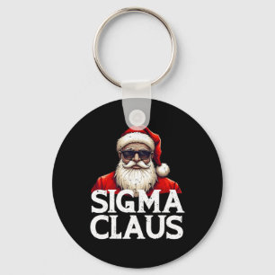 Chaveiro Sigma Claus Papais noeis Engraçado Natal Rizz Rizz