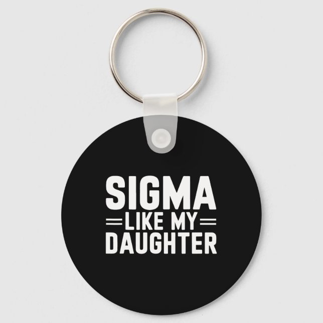 Chaveiro Sigma Como Meu Dia de as mães Dia de os pais D Fil (Frente)