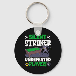 Chaveiro Silencioso - Bilhares E Gato