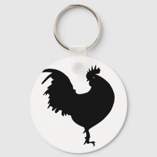 Chaveiro Silhouette Rooster