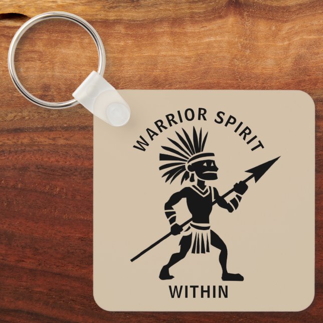 Chaveiro Silhouette Warrior (Frente)