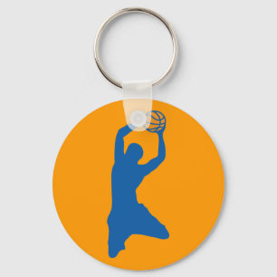 Chaveiro silhueta de basquete