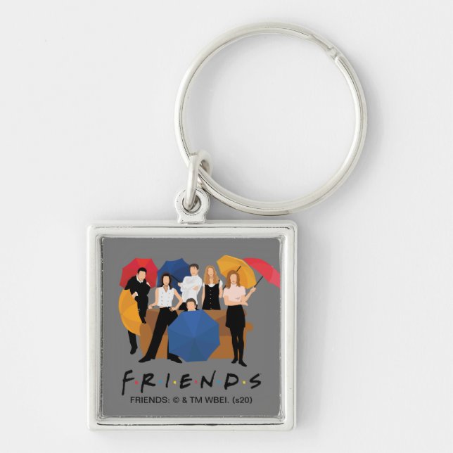 Chaveiro Silhueta de Personagem FRIENDS™ (Frente)