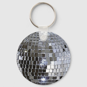 Chaveiro Silver Disco Ball