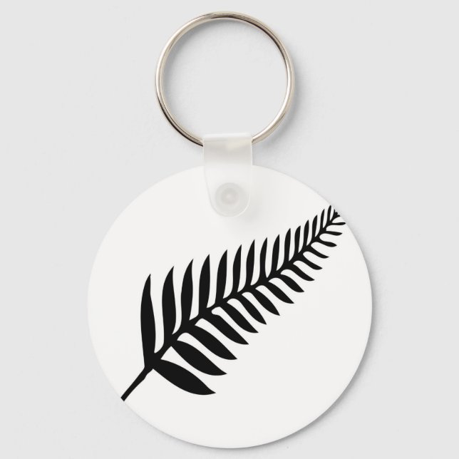 Chaveiro Silver Fern da Nova Zelândia (Frente)