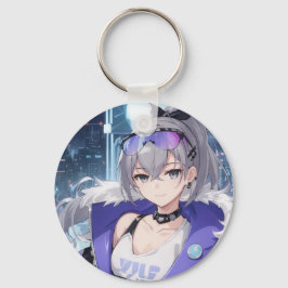 Chaveiro Silver Wolf fan art 1