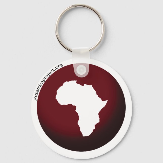 Chaveiro Sim! África! Cadeia de Chaves do Projeto (Frente)