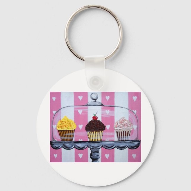 Chaveiro sim, cupcakes! (Frente)