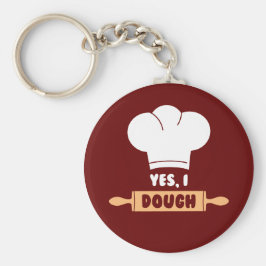 Chaveiro "Sim, eu mando" Baker's