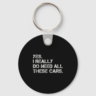 Chaveiro Sim, eu realmente preciso de todos esses carros en