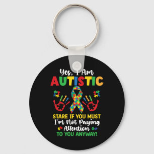 Chaveiro Sim Sou Autista Autismo Sensibilização Crianças Me