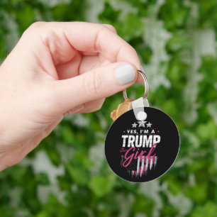 Chaveiro Sim, sou uma garota Trump Sem Desculpas Eleição 20