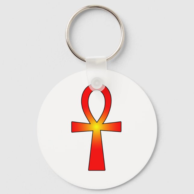Chaveiro Símbolo Ankh: (Frente)