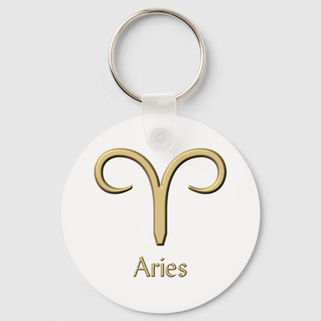 Chaveiro Símbolo Aries (Frente)
