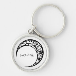 Chaveiro Símbolo da Lua Tribal Personalizada