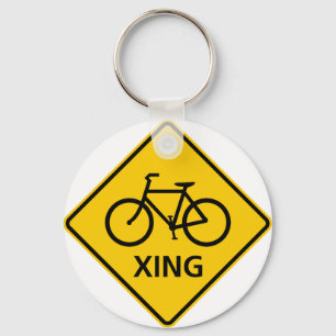 Chaveiro Símbolo de Estrada de Bicicleta