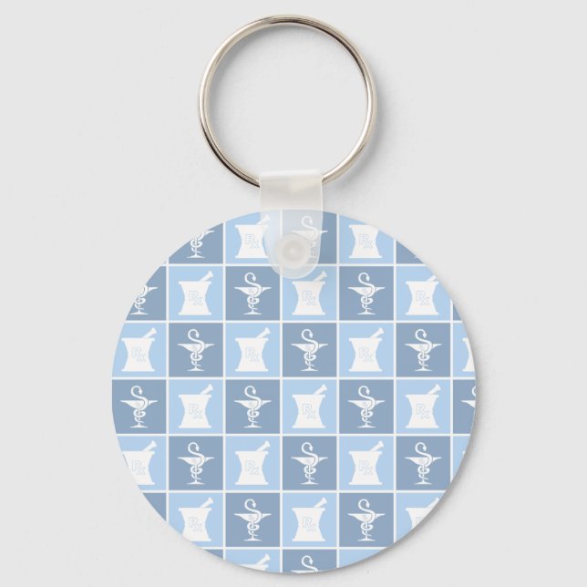 Chaveiro Símbolo de farmácia | Farmacêutico | Farmácia técn (Frente)