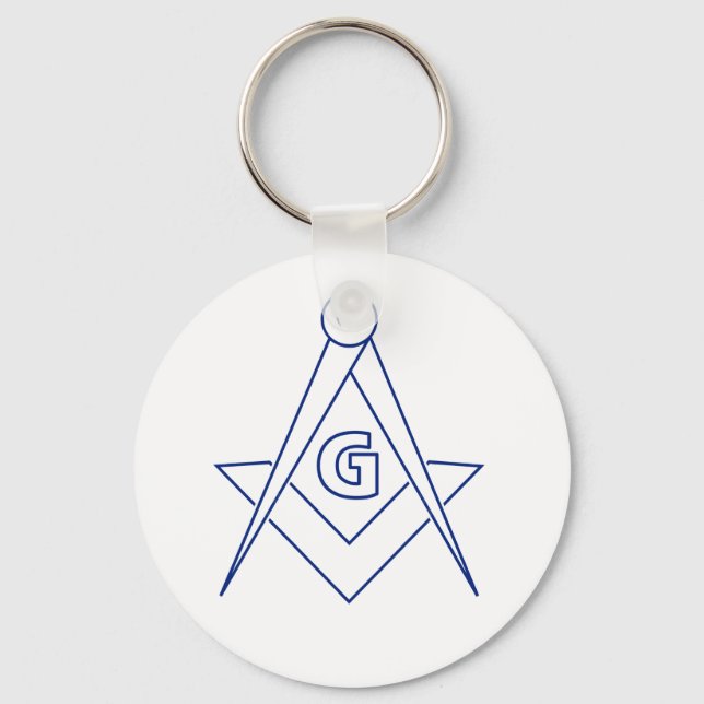 Chaveiro Símbolo de maçonaria (Frente)