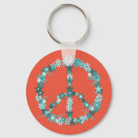 Símbolo de paz, potência floral